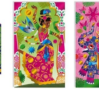 Janod 7809 - Juego Pan de Oro Bollywood